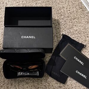 Chanel Black Sunglasses for women
